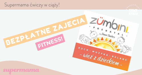 Bezpłatne zajęcia fitness Zumbini dla kobiet w ciąży!
