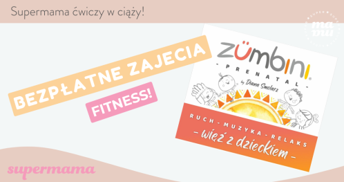 Bezpłatne zajęcia fitness Zumbini dla kobiet w ciąży!