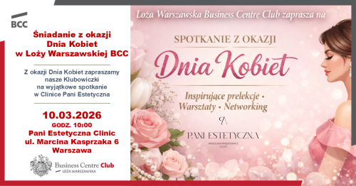 Dzień Kobiet w Loży Warszawskiej BCC