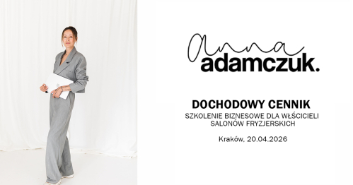 DOCHODOWY CENNIK SZKOLENIE BIZNESOWE DLA WŁAŚCICIELI  SALONÓW FRYZJERSKICH