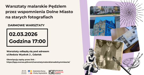 Malowanie inspirowane Dolnym Miastem