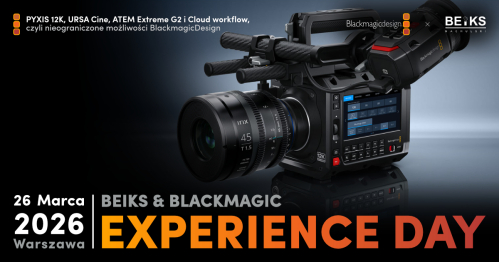 BEIKS & Blackmagic Experience Day - Kompletne rozwiązania Blackmagic Design.