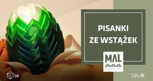 Pisanki ze wstążek