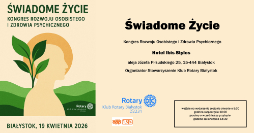 Świadome Życie 🌿 Kongres Rozwoju Osobistego i Zdrowia Psychicznego