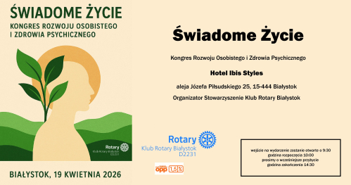 Świadome Życie 🌿 Kongres Rozwoju Osobistego i Zdrowia Psychicznego
