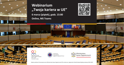 Webinarium "Twoja kariera w UE"