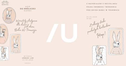 Warsztaty plastyczne "Hop do króliczej norki"