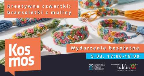 🟠Kreatywne czwartki: bransoletki z muliny