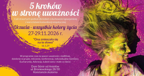 "5 kroków w stronę uważności" - Uczucia - wszystkie kolory życia