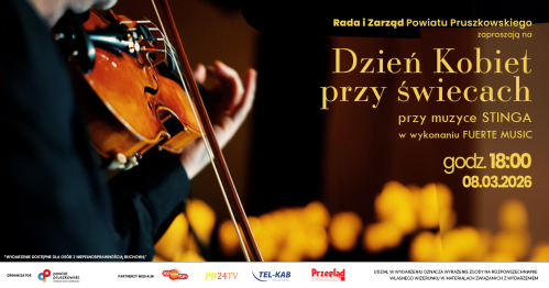 Dzień Kobiet przy świecach przy muzyce STINGA