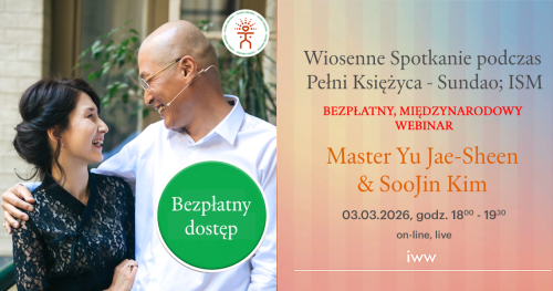 Wiosenne Spotkanie podczas Pełni Księżyca - Sundao; ISM - BEZPŁATNY, MIĘDZYNARODOWY WEBINAR