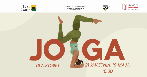 JOGA DLA KOBIET 21 KWIETNIA I 19 MAJ