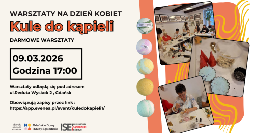 Warsztaty na Dzień Kobiet - Kule do kąpieli