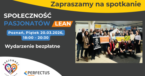 Pasjonaci Lean Poznań - Marzec 2026