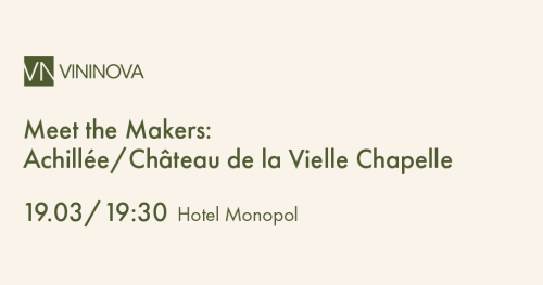 Meet the Makers Alzacja/Bordeaux | Achillée/ Château de la Vieille Chapelle we Wrocławiu