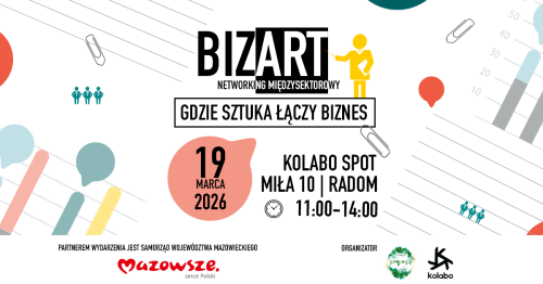 BizArt - networking międzysektorowy | 19.03.2026 @ KOLABO Spot