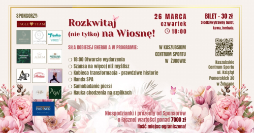 ROZKWITAJ (nie tylko) NA WIOSNĘ - Siła Kobiecej Energii
