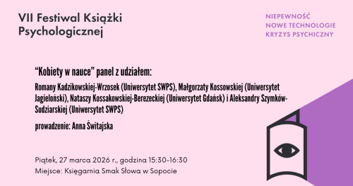 Kobiety w nauce. Panel dyskusyjny