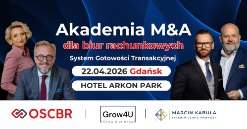 Akademia M&A dla biur rachunkowych z OSCBR i Grow4U