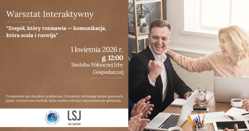 Warsztat: Zespół, który rozmawia — komunikacja, która scala i rozwija