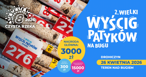 2. Wielki Wyścig Patyków. Drohiczyn nad Bugiem