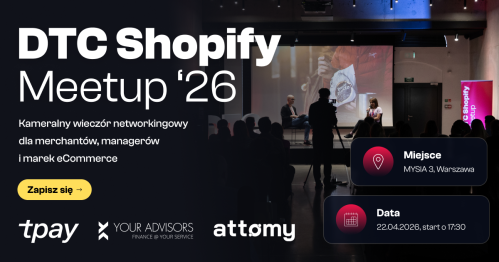 DTC Shopify Meetup 2026: wieczór networkingowy dla liderów eCommerce, DTC i Shopify