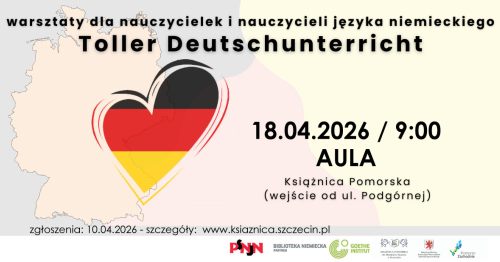 Warsztaty dla nauczycielek i nauczycieli języka niemieckiego  "Toller Deutschunterricht 2026"