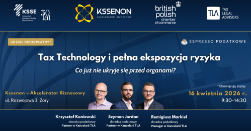 ESPRESSO Podatkowe - Tax Technology i pełna ekspozycja ryzyka