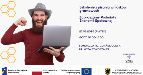 Szkolenie z pisania wniosków grantowych dla przedsiębiorstw ekonomii społecznej