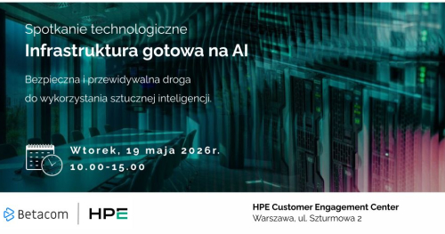Infrastruktura gotowa na AI. Spotkanie technologiczne.