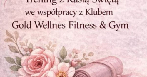 Trening fitness z Kasią Świętą