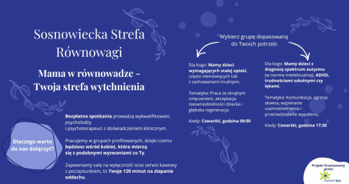 Sosnowiecka Strefa Równowagi - Mama w równowadze