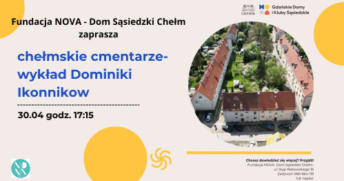 Chełmskie cmentarze- wykład poświęcony historii i tożsamości dzielnicy Chełm