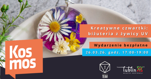 Kreatywne czwartki: biżuteria z żywicy UV
