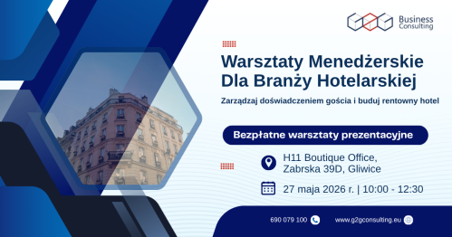 Warsztaty Menedżerskie dla Branży Hotelarskiej