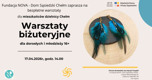 Warsztaty biżuteryjne dla dorosłych i młodzieży 16+