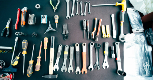 Serwis rowerowy w budynku KOC | 14.04