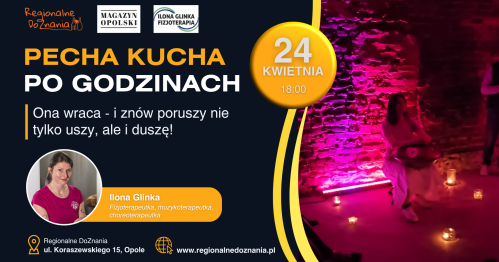 Pecha Kucha Po Godzinach x ILONA GLINKA x koncert handpan