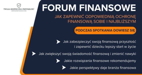 Forum Finansowe w Elblągu !!!