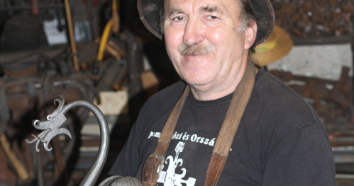 Spotkanie z kowalem-artystą Ryszardem Mazurem