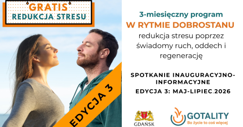 Spotkanie informacyjno-inauguracyjne "W rytmie dobrostanu - redukcja stresu" edycja 3