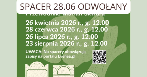 ODWOŁANY SPACER 28.06! - Spacery po cmentarzu żydowskim w Pruszkowie