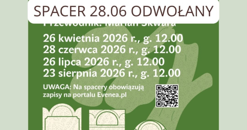 ODWOŁANY SPACER 28.06! - Spacery po cmentarzu żydowskim w Pruszkowie