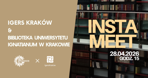 INSTAMEET. IgersKraków ✕ Biblioteka Uniwersytetu Ignatianum w Krakowie
