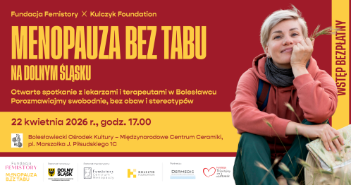 Menopauza bez tabu. Na Dolnym Śląsku - spotkanie w Bolesławcu