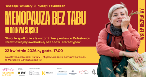 Menopauza bez tabu. Na Dolnym Śląsku - spotkanie w Bolesławcu