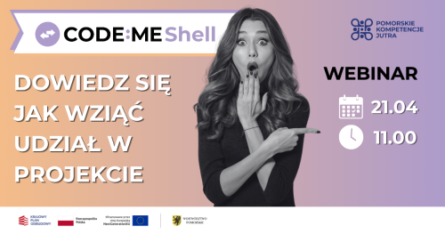 Webinar informacyjny - program stypendialny CODE:ME Shell