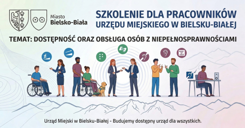 Szkolenie pt. "Zapewnienie dostępności i obsługa osób ze szczególnymi potrzebami"