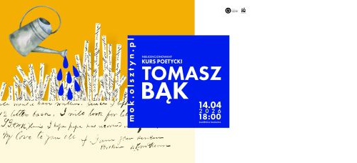 Tomasz Bąk: Nielicencjonowany kurs poezji