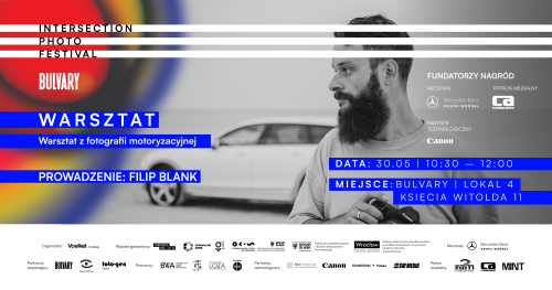 Filip Blank - Warsztat z fotografii motoryzacyjnej